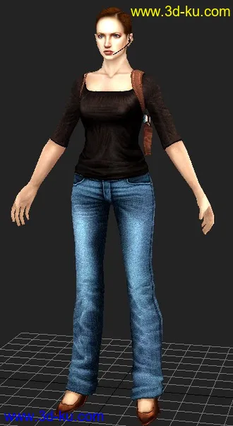 3D打印模型Police(female)的图片
