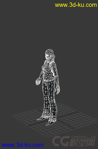 3D打印模型Police(female)的图片