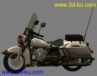 3D打印模型经典摩托的图片