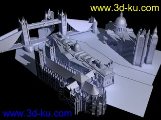 3D打印模型世界著名建筑精品的图片