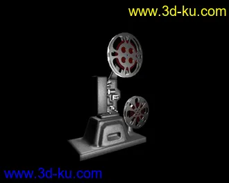 3D打印模型放映机一部的图片