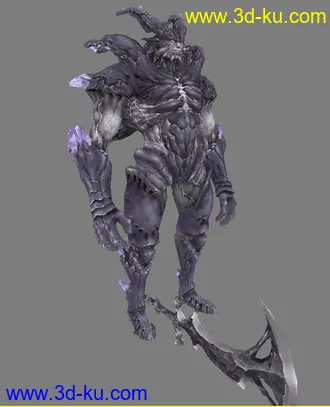 3D打印模型怪物一个，希望对大家有些帮助的图片