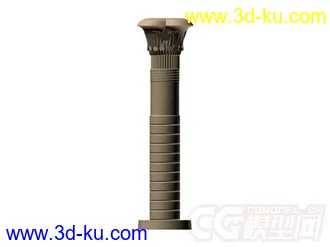 3D打印模型各种各样的柱子的图片