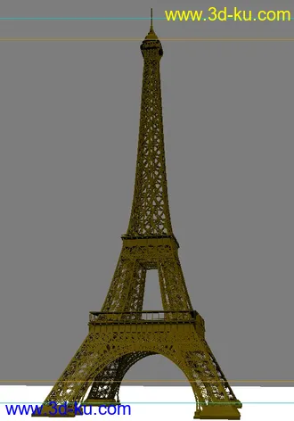 3D打印模型菲尔巴黎铁塔的图片