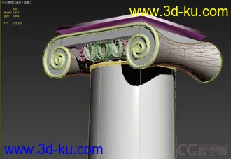 3D打印模型各种各样的柱子2的图片