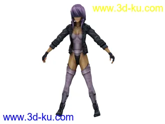 3D打印模型攻殼機動隊 女性 Major Kusanagi (Ghost In TheShell)的图片