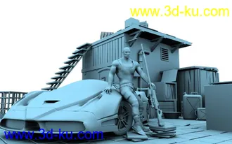 3D打印模型枪手的图片