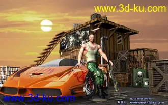 3D打印模型枪手的图片