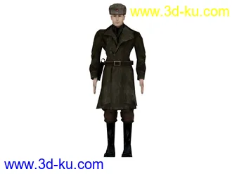 3D打印模型男性 Comrade soviet soldier的图片