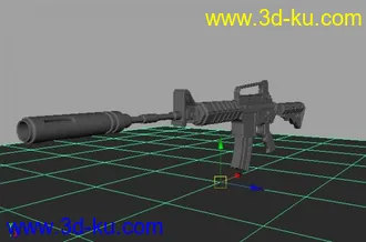 3D打印模型m4a1的图片