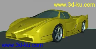 3D打印模型跑车的图片
