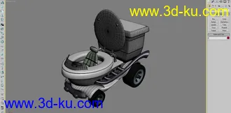 3D打印模型概念车－－马桶的图片