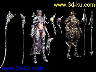 高品质游戏人物模型~~的图片