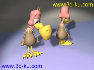 3D打印模型一只鸟的图片