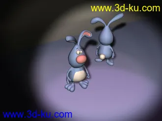 3D打印模型兔子一只的图片