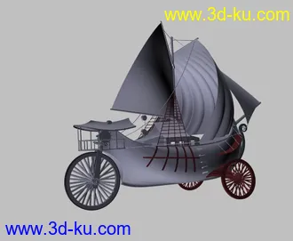 风力轮车模型的图片