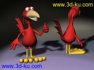 3D打印模型redbird红乌鸦的图片