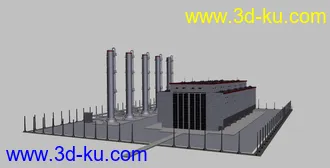 工厂建筑模型的图片