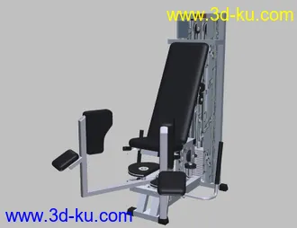 几款健身器材模型的图片