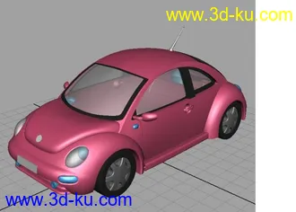 3D打印模型Nurbs做的汽车的图片