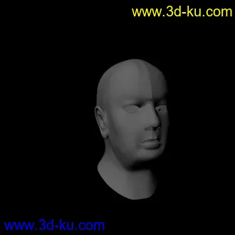 3D打印模型人头的图片