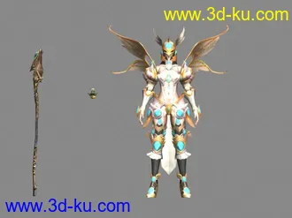 3D打印模型SUN——法师MM黄金圣衣—目前最高阶——MAX9的图片