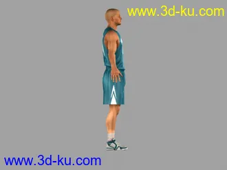 3D打印模型篮球队员的图片