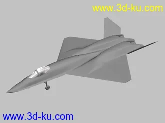 3D打印模型[高模][YF-23隐身战斗机][max、3ds、obj格式]新人拜山的图片