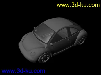 3D打印模型甲壳虫汽车的图片