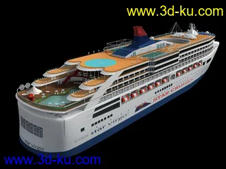 3D打印模型原创 大客轮的图片