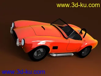 精细跑车模型的图片