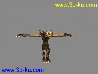 3D打印模型发个<<霸王>>中的小怪的图片