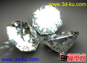 3D打印模型钻石的图片