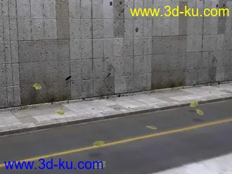 3D打印模型随风落叶（场景动画）的图片