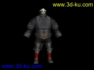 3D打印模型男性角色 有贴图的图片