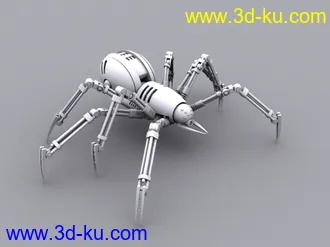 机械蜘蛛模型的图片
