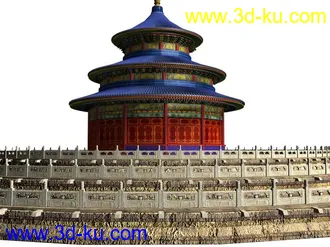 天坛模型 经典~~~~~~的图片