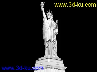3D打印模型美国自由女神像的图片