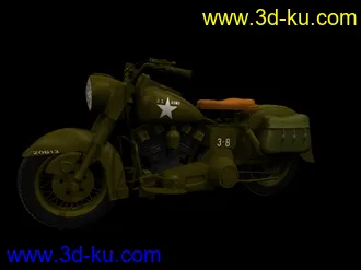 3D打印模型二十多辆摩托车，喜欢的顶一下的图片