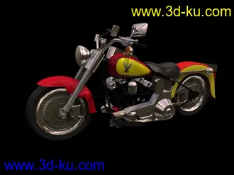 3D打印模型二十多辆摩托车，喜欢的顶一下的图片