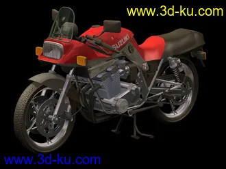 3D打印模型二十多辆摩托车，喜欢的顶一下的图片