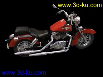 3D打印模型二十多辆摩托车，喜欢的顶一下的图片