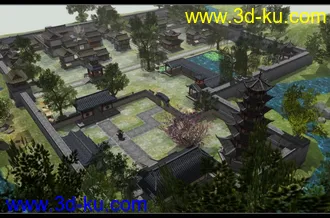 3D打印模型震撼登场——河阳城全景的图片