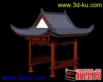 3D打印模型这个论坛在棒了，还是亭子的图片