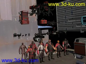 3D打印模型军团要塞的图片