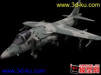 3D打印模型美国海军AV-8B“鹞”式垂直起降战斗机，3DSMAX格式，带贴图的图片