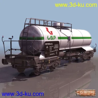 3D打印模型发个火车的图片