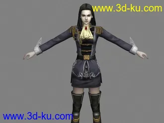 3D打印模型制作狂系列（女战士5）的图片