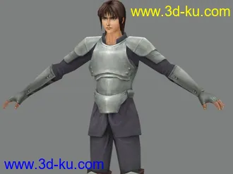 3D打印模型制作狂系列（男战士）的图片