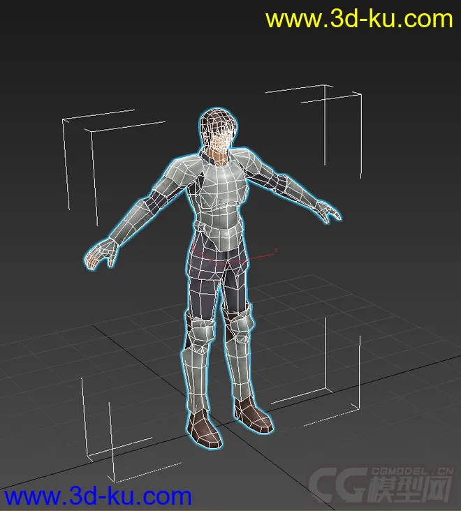 制作狂系列（男战士）模型的图片2